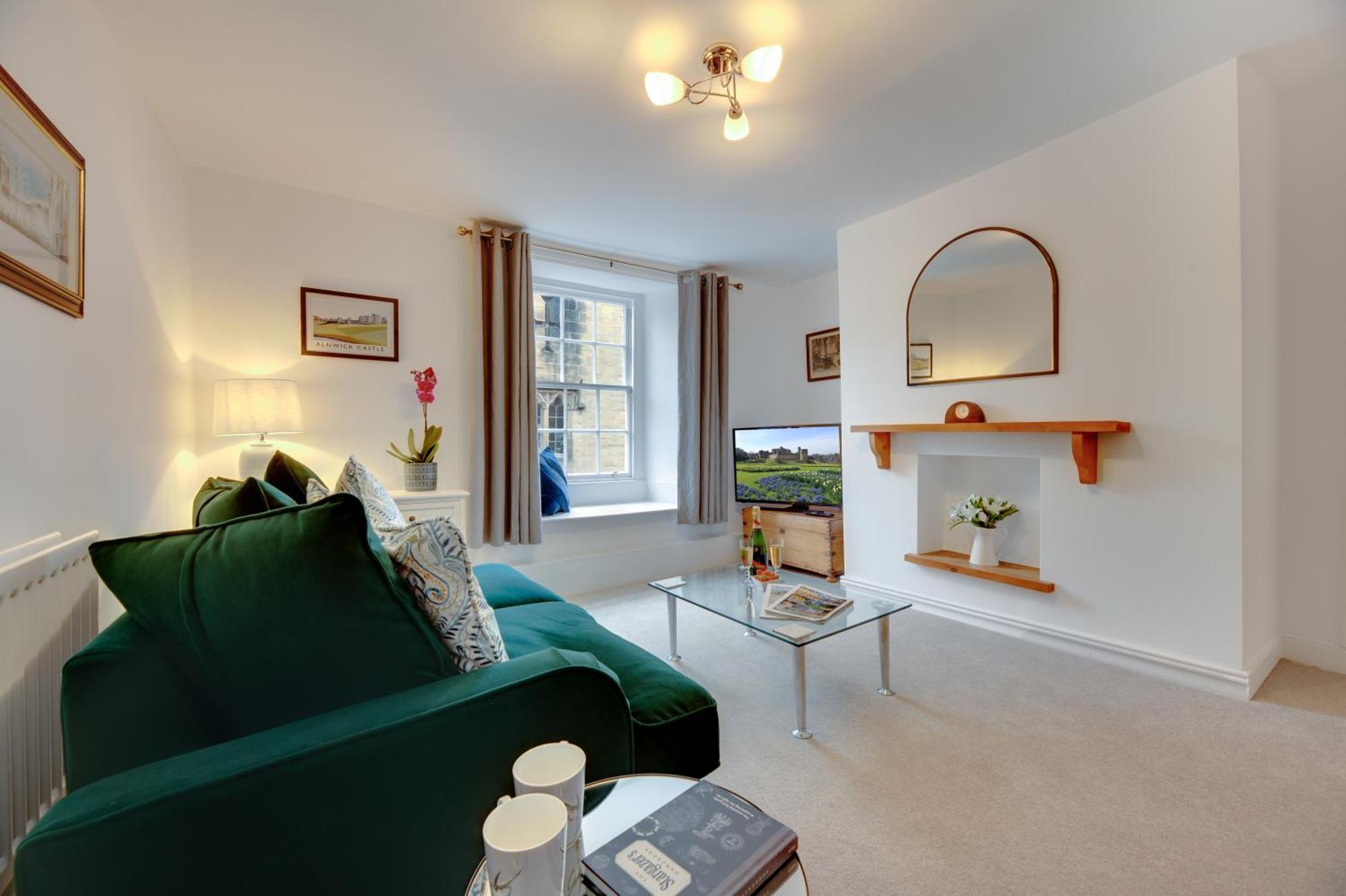 Lionsgate View - Luxury Apartment Opposite Alnwick Castle 外观 照片